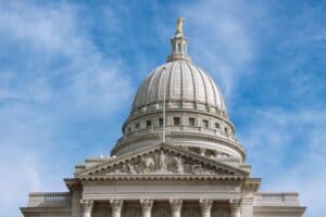 Copy of state capitol is shown to illustrate the role states can play in local housing policy