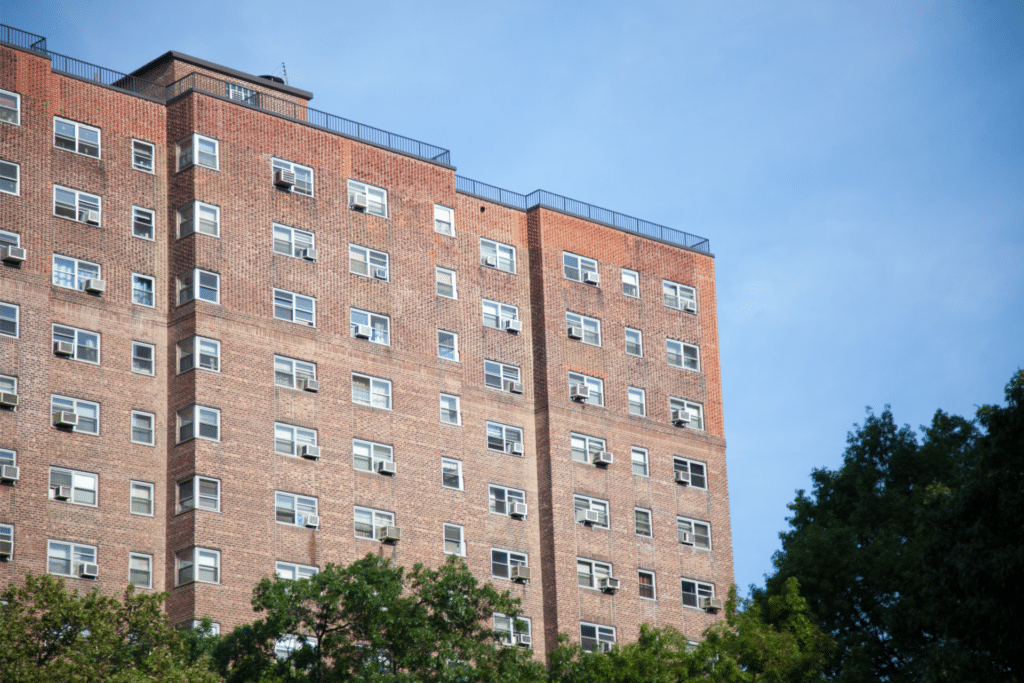 Apartment Buildings shown to illustrate new Research Highlights Novel Approach for Identifying Residential Housing with Health Risks