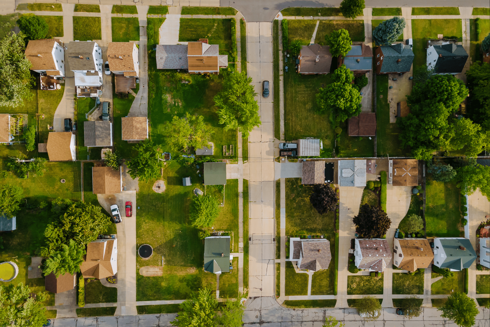 Images of houses used to illustrate naturally occurring affordable housing (NOAH)